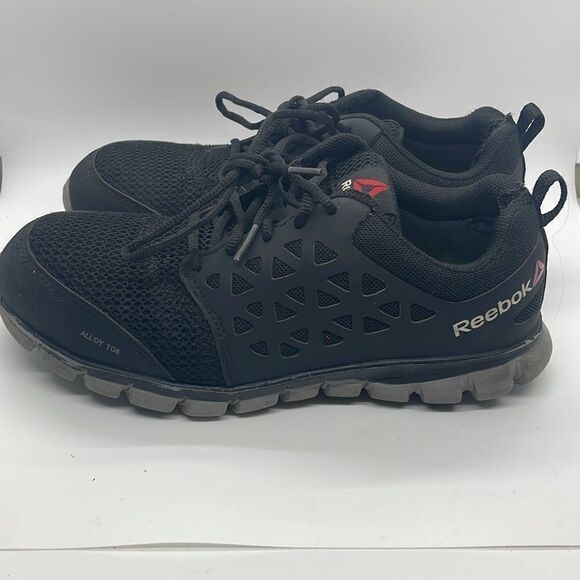 Reebok Work Shoe Sublite CushionSteel Toe Non Slip Size 7M Mens Size 9 Women - Picture 3 of 11